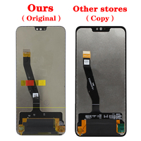 6.5 "oryginalny LCD dla Huawei Honor 8X JSN-AL00 JSN-L22 JSN-L21 pełny wyświetlacz LCD + wymiana zespołu Digitizer z ekranem dotykowym 5